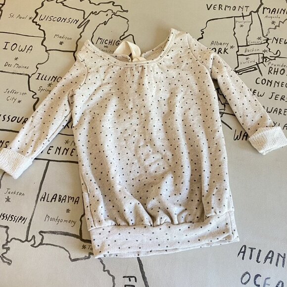 Childhoods “dots” Ribbon Dress - Picture 2 of 3